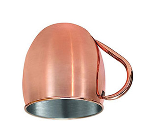 Hammered Moscow Mules Taza de cobre 100% Capacidad de cobre puro (24 Oz) - Product Image 2