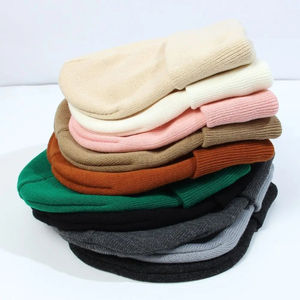 Gorro de punto Jacquard acrílico 100% personalizado unisex, gorro deportivo Y2K, venta al por mayor para viajes de invierno - Product Image 1