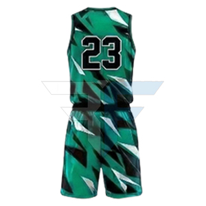 Ensembles de maillots de basketball respirants grande taille pour l'entraînement, unisexe, vierges, à manches courtes, très demandés - Product Image 2