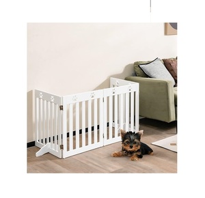 OEM Eco Friendly Hand Painted Seasonal Wooden Pet Partition Quality Wood Pet <b>Room</b> <b>Divider</b> Trending Pet Screen <b>Room</b> <b>Dividers</b> - Product Image 1