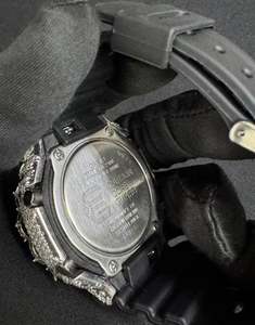 VVS Moissanite لساعة Casio الرقمية الفاخرة للرجال ساعة رياضية متتبع للساعة ميزة مقاومة للصدمات - Product Image 4