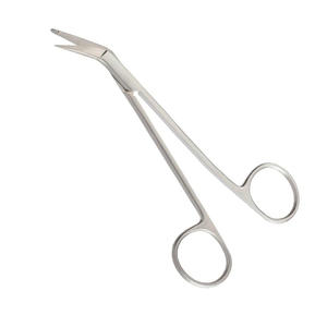 Tijeras Quirúrgicas Profesionales al por Mayor con Punta Curva, Tijeras Angulares Manuales para Enfermeras y Primeros Auxilios - Product Image 3