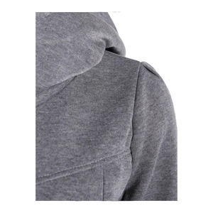 Women's Hooded <b>Sweatshirt</b> Pullover Loose Fit <b>Long</b> Sleeve 100% Cotton Custom Printed Sequined Eco-Friendly Badge Front - Product Image 3