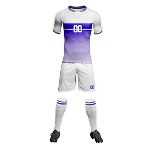 Uniforme de football unisexe avec logo personnalisé de haute qualité Chemises et hauts Ensembles Maillot de football en polyester à séchage rapide et maillot de football - Product Image 3