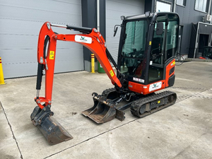 Mini-excavatrice Kubota 1,85 tonne avec 3 godets, excavatrice hydraulique compacte à vendre, mini-excavatrice sur chenilles compacte à vendre - Product Image 4