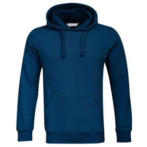 เสื้อฮู้ดแบบสวมหัวของผู้ชายเสื้อฮู้ดแบบสวมหัวสีทึบออกแบบได้ตามต้องการใส่สบายดีไซน์เฉพาะ - Product Image 5