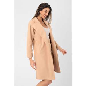 Abrigos de Mujer con Bolsillo Abotonado en Cachemira, Chaqueta al por Mayor - Product Image 3