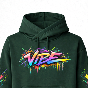 Haut unisexe en molleton doux 100 % coton à col croisé, coupe oversize, manches longues, imperméable, pour usage quotidien, streetwear, mode hiver - Product Image 3