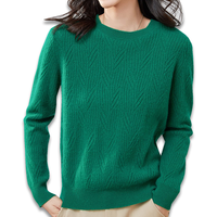 Nouveauté Automne Hiver 2026 – Cardigans décontractés en laine/acrylique/spandex pour femme, col rond, couleur unie, anti-boulochage, respirants