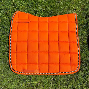 Almohadillas de sillín de caballo de salto inglés de alta calidad personalizadas al por mayor, equipo de doma de algodón transpirable, polialgodón, equitación de moda - Product Image 2