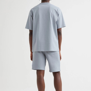 Men's High Street Style <b>Short</b> Elastic Waist <b>Fleece</b> <b>Shorts</b> 100% Cotton Solid Quick Dry Breathable OEM Casual <b>Shorts</b> - Product Image 3
