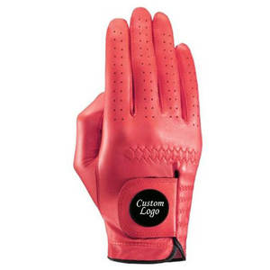 Diseño personalizado de alta calidad Pakistán Cabretta piel de oveja guantes de golf de cuero de buena calidad guantes de golf - Product Image 6