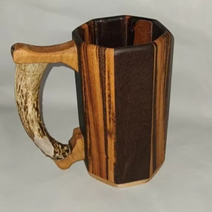 Meilleure vente pas cher tasse en bois 100% naturel écologique bois café thé bière vin tasse en bois tasse pour l'occasion de noël - Product Image 1