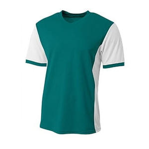 Maillots de football personnalisés de qualité supérieure, respirants, 100% polyester, couleur personnalisée, uniforme d'équipe, maillot de football - Product Image 5