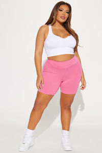 Shorts de sport et yoga pour femme, taille haute, sans couture, respirants, extensibles dans quatre directions, pour l'été - Product Image 4