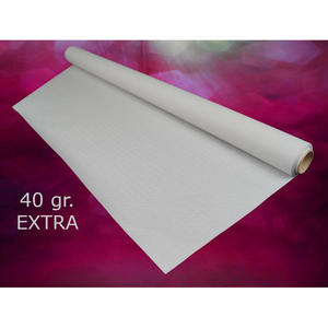 Rollo de Papel para Mesa Blanco de 1.20x100m, 40gsm, Calidad Extra Profesional, B2B - Product Image 1