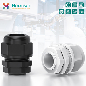 Hoonsun PG9 kết nối cáp IP68 Nylon chống thấm nước kết nối cáp glands với PG chủ đề - Product Image 6