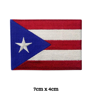 Insignes de broderie de drapeau national brassard fer sur des patchs patchs de broderie personnalisés Logo marque patchs de broderie personnalisés - Product Image 2
