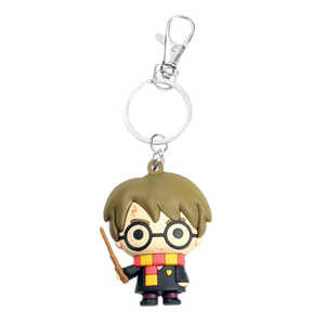 Porte-clés Harry Potter en PVC et caoutchouc, porte-clés mignon de dessin animé, porte-clés photo numérique pour clés - Product Image 1
