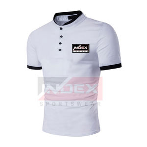 Camiseta de Manga Corta para Hombre, Personalizada con Logotipo, 100% Algodón, Transpirable, Informal, para Uniformes de Negocios, Escuela, Deporte, Golf - Product Image 1