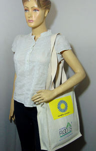 Sac à provisions écologique en jute conçu sur mesure, style manipulé, bon prix du fournisseur indien - Product Image 5