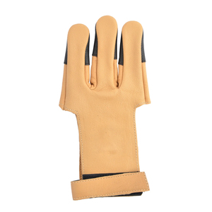 ถุงมือยิงธนูหนังสำหรับทุกเพศ TM-FC-AG-HA11-116 2025พอดีไม่ลื่นสีที่กำหนดเองสำหรับกีฬากลางแจ้งและล่าสัตว์ - Product Image 3