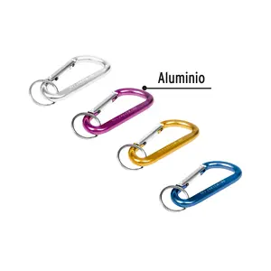 Juego de 30 Llaveros Tipo Pecera Pretul, Mosquetones Promocionales de Aluminio, Llaveros Metálicos en Caja para Regalos Empresariales y Marketing - Product Image 3