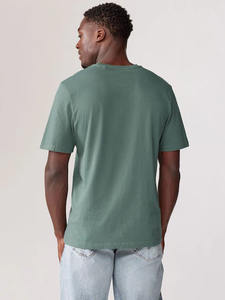 Camiseta de ropa informal relajada para hombre, proveedor de ropa de calle personalizada, ropa de moda para uso diario y compradores mayoristas a granel - Product Image 3