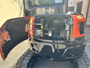 รถขุดขนาดเล็ก Kubota U36-4 แบบตีนตะขาบ พร้อมห้องโดยสาร สำหรับงานก่อสร้าง ฟาร์ม และจัดสวน - Product Image 4