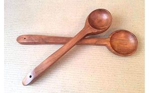 Cucharas pequeñas de madera Natural ecológicas para boda, café, té, sopa, azúcar, miel, postre, aperitivo, condimento, cuchara de Bistro - Product Image 4