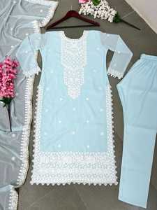 ชุดเดรสปักลายสำหรับเทศกาลอีสต์ชุดเดรสแบบดั้งเดิมงานปักลายพื้นพื้นด้านล่างดูโฉมใหม่ - Product Image 5