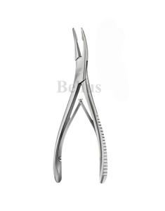 Laminectomie chirurgicale à double action Rongeur manuel 24cm Instrument orthopédique 3mm morsure en acier inoxydable mâchoires droites outils de colonne vertébrale - Product Image 3