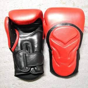 Gants de boxe professionnels en cuir de vachette, longueur poignet, utilisation quatre saisons, détection par aiguille, Muay Thai - Product Image 4