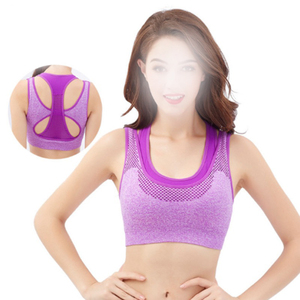 Sujetador deportivo transpirable para mujer, top de fitness, sujetador de yoga push-up, sujetador deportivo sin costuras con espalda cruzada, muy vendido en Pakistán. - Product Image 6