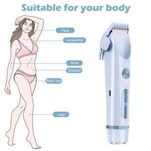 Mini Afeitadora 2 en 1 para Mujer con Doble Cabezal e Indicador de Nivel de Batería, Depiladora Corporal para Rostro, Piernas y Brazos - Product Image 3