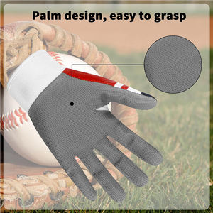 Gants de frappe de baseball en cuir véritable avec logo personnalisé très demandés, vente chaude, personnalisation colorée, gants de frappe en liège - Product Image 4