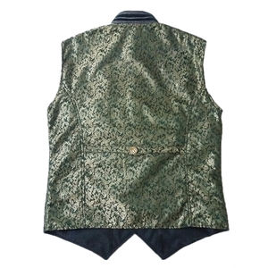 Chaleco sencillo de la mejor calidad para hombre, ropa tradicional alemana, Trachten, Bávaro, 100% de tela de algodón - Product Image 6