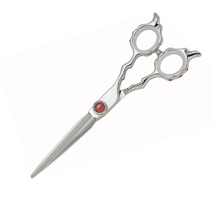 Ciseaux de coiffeur à poignée de dragon Ciseaux de coiffeur en acier métallique pour salon de coiffure - Product Image 3