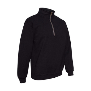 Sweat-shirts pour hommes à col montant doux, brodés et sérigraphiés, 100% coton molletonné, teint uni, couleurs personnalisées pour l'hiver - Product Image 4