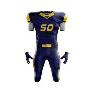 เสื้อฟุตบอลอเมริกันขนาดใหญ่พิเศษสำหรับทั้งชายและหญิงเสื้อระบายอากาศได้ดีเสื้อพิมพ์ซับลิเมชันสูง - Product Image 4