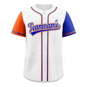 Camiseta de Béisbol y Sóftbol de Alta Calidad con Logotipo Personalizado, Cómoda, Duradera, Transpirable, Ropa Deportiva para Adultos, Nombre del Equipo Personalizado - Product Image 1