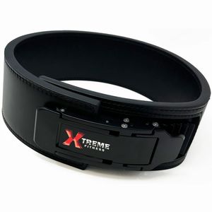 Ceinture de musculation en cuir de vache de qualité supérieure, robuste, respirante, avec une épaisseur de 10 mm/13 mm et une fermeture à boucle - Product Image 3