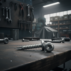 Tornillos Autoperforantes PDC Modelo 7.1 de Cabeza Plana, Acero Inoxidable (304/316/410), Rosca Métrica Profunda de Paso Grueso, Phillips/Cruz, Clase 8 - Product Image 1