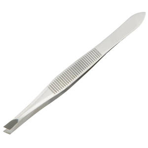 Professional Girls Beauty Care Tweezers Professional Slant Tip <b>Hair</b> <b>Removal</b> <b>Eyebrow</b> Tweezers Stainless Steel - Product Image 6