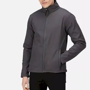 Wholesale Windbreaker Outdoor Wear Men Softshell Jacket / Men Casual Plain Waterproof Men Softshell Jacket