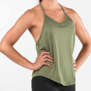 Camiseta sin mangas de entrenamiento cómoda para mujer, camiseta de verano sólida de talla grande, ropa de gimnasio a la venta - Product Image 6