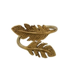 WELL High quality brass and aluminium High-<b>end</b> Wedding Banquet Decorations Napkin Ring whole sale and rose round napkin ring... - Product Image 2