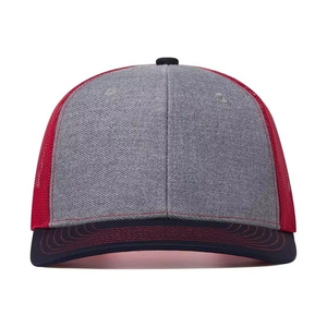 Classic Two-Tone Mesh Trucker Hat High Quality Unisex Sports Cap Hot Sale for Cycling and Beach Hip Hop Style Man Caps - Product Image 1