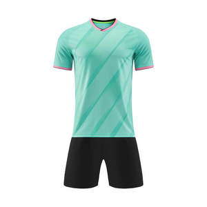 Custom breathable soccer uniform for men <b>kids</b> team football set sublimated polyester training wear soccer jersey - Product Image 2