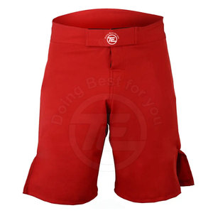 กางเกงขาสั้นชกมวยผ้าซาตินผสมโพลีเอสเตอร์สำหรับออกกำลังกาย - Product Image 2